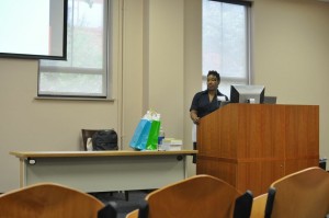 Our conference presenter, Nyasha Junior.