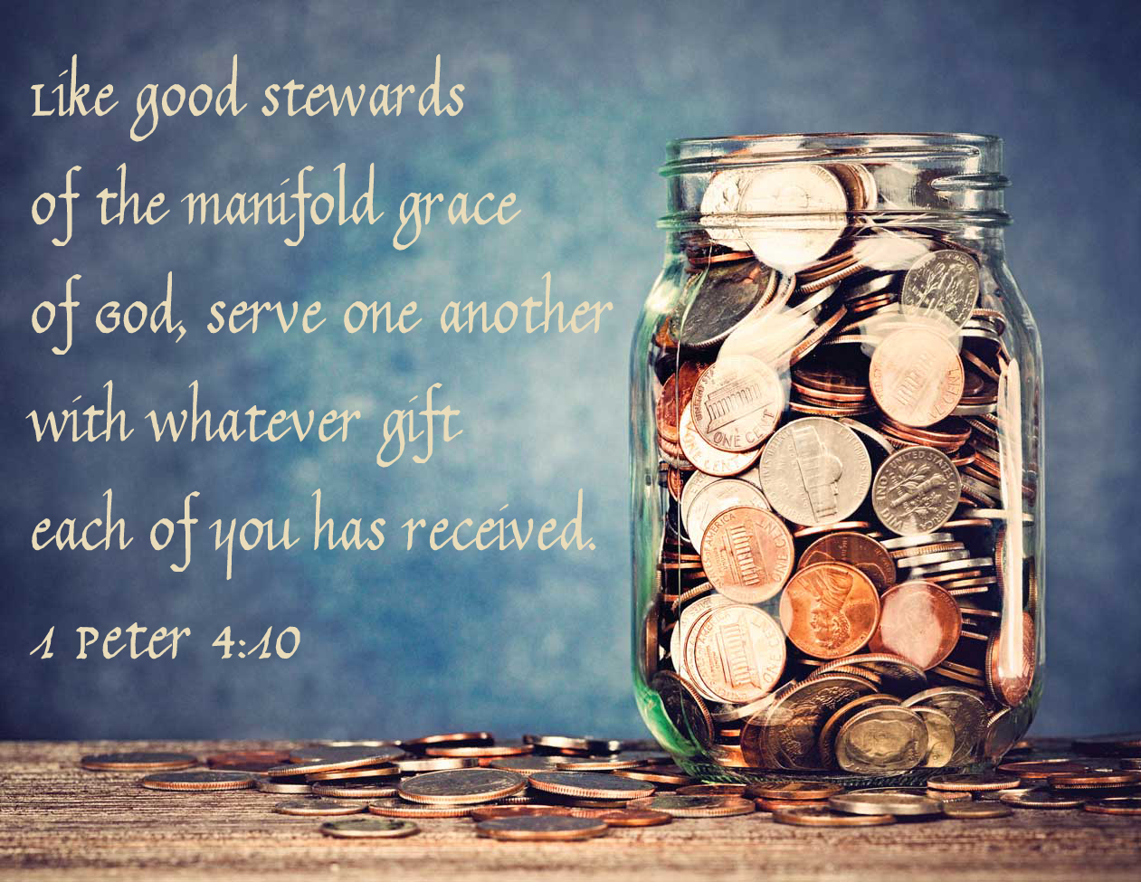 scripture about being a good steward