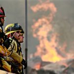 firefighters in thousand oaks, ca (Sandy Huffaker/Getty Images)